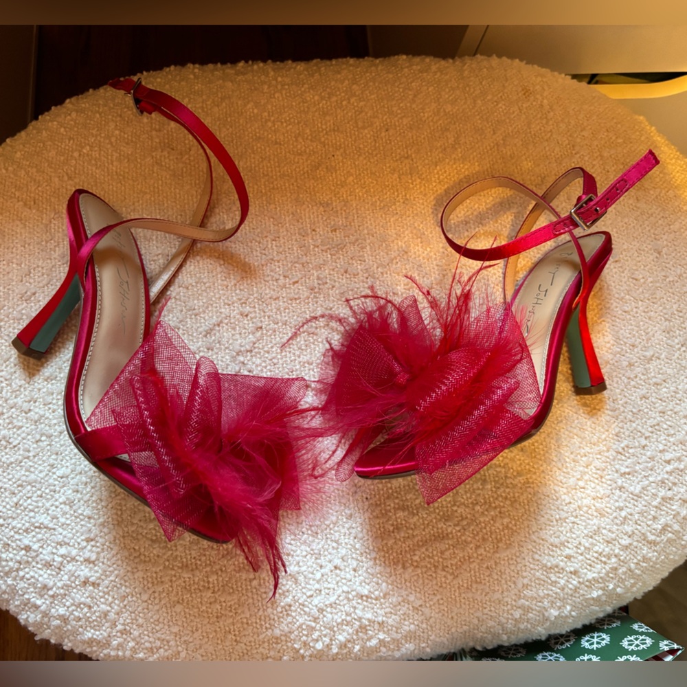 Betsey Johnson tulle heels